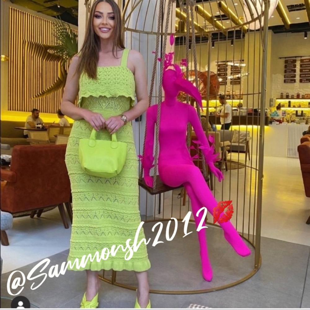 BLOGGERS FAV💋 ZARA LONG KNIT DRESS